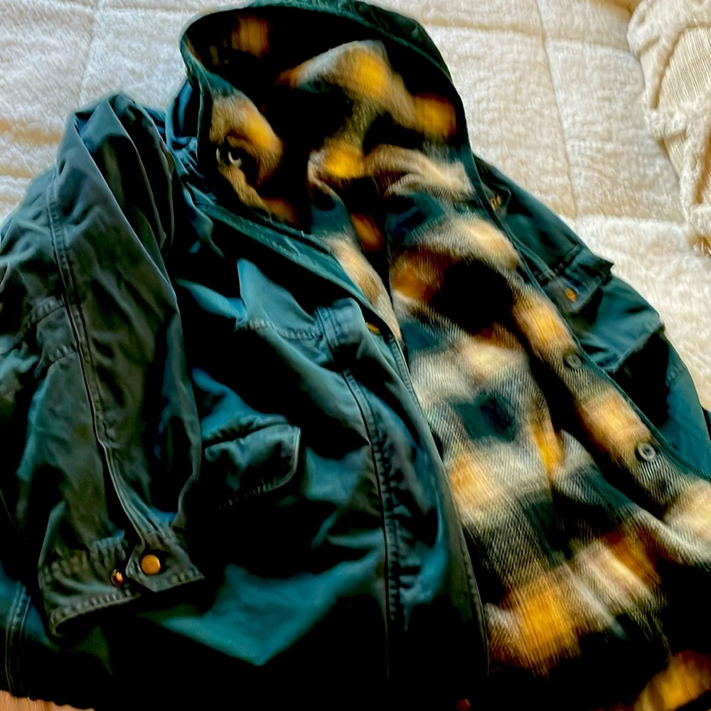 Beautiful vintage, Brandon Thomas double layered men’s large coat